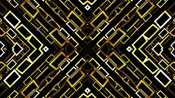 3D Golden Chains Loop alt