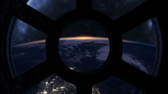 Slow Sunrise Seen From ISS alt