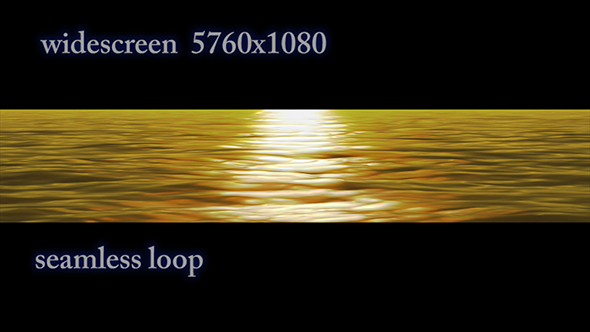 Golden Sea Widescreen