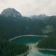 Aerial View of Black Lake in Durmitor Park, Montenegro - VideoHive Item for Sale