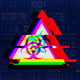 4K Glitch Digital Code - Sign Biohazard - VideoHive Item for Sale