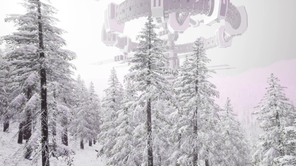 Alien UFO at Earth alt