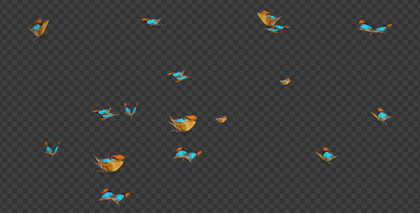 Butterfly Swarm - Myrina Silenus - Pack of 2 alt