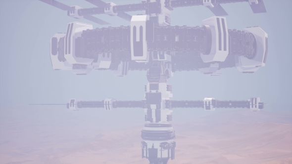 Colony on Mars Planet alt