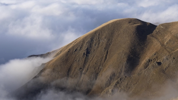 Mountain ss an Island in the Clouds