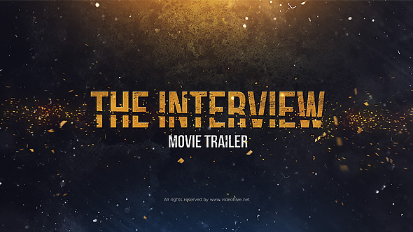 The Interview. Movie Trailer alt