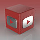 Youtube Logo - 3DOcean Item for Sale