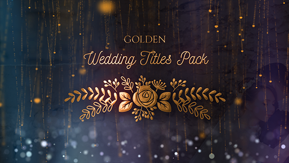 Golden Wedding Titles Pack