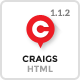 Craigs - Directory Listing Template - ThemeForest Item for Sale