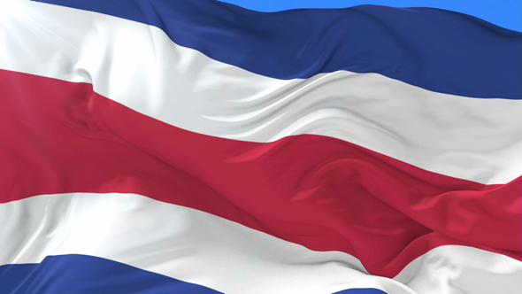 Flag of the Republic of Costa Rica