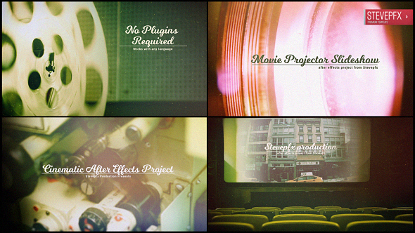 Movie Projector Slideshow