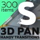 3D Pan Transitions - VideoHive Item for Sale