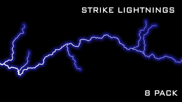 Strike Lightnings - Pack of 8