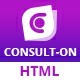Consulton One Page Business Consulting Corporate Html Template - ThemeForest Item for Sale