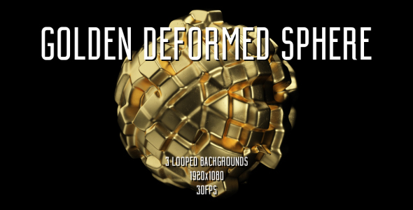 Golden Deformed Sphere