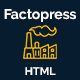 Factopress - Factory & Industrial Business Responsive Template - ThemeForest Item for Sale