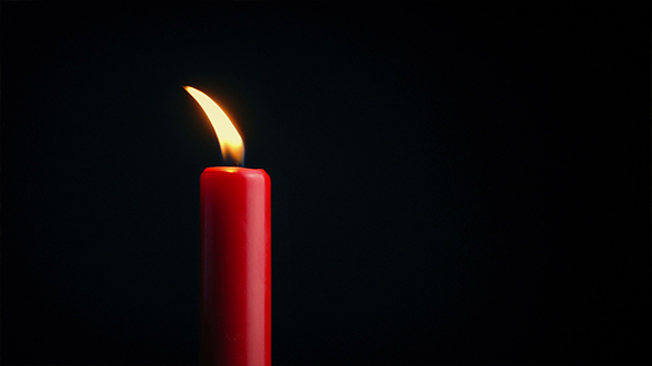 Red Candle Flickers alt