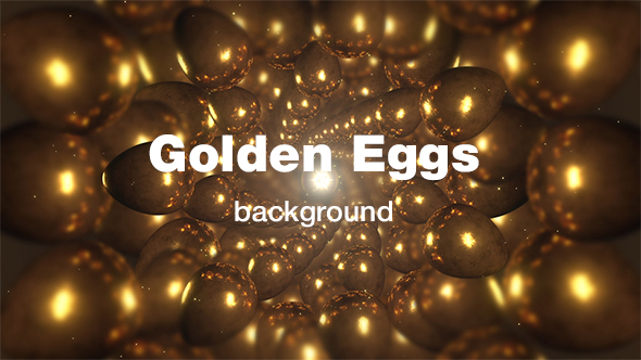 Golden Eggs Background