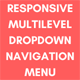 CSS3 Responsive MultiLevel DropDown Navigation Menu - CodeCanyon Item for Sale