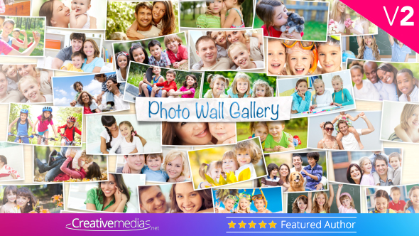 Photo Wall Gallery - After Effects Template