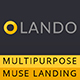 Lando_Multipurpose Muse Landing Page - ThemeForest Item for Sale
