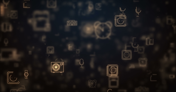 Loop Moved Home Appliances Icons