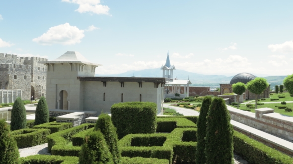 Towers in Rabati Castle - Georgia