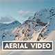 Aerial Video of a Mountain during Sunrise - VideoHive Item for Sale