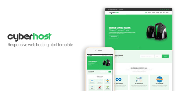 CyberHost | Web Hosting HTML Template