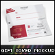 Gift Certificate Cover Mock-up