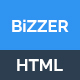 Bizzer - One Page Corporate and Business HTML5 Template - ThemeForest Item for Sale