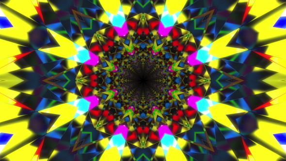 Abstract Colorful Triangle Loop alt