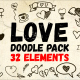 Love Doodle Pack - VideoHive Item for Sale