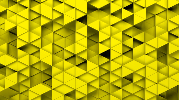 Yellow Triangles Background Random Loop alt
