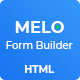 Melo Builder - Form Builder Interface HTML Template - ThemeForest Item for Sale