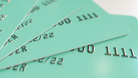 Cyan Plastic Cards alt