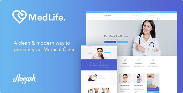 Medlife - Health Care HTML template