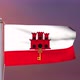 Gibraltar Flag 4k - VideoHive Item for Sale