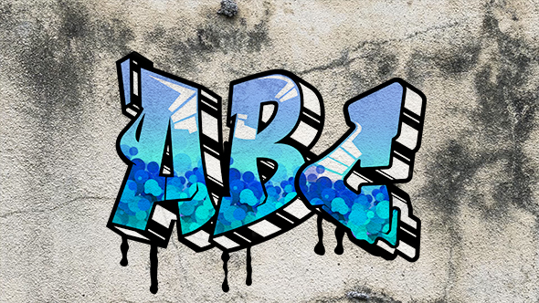 Urban Graffiti Alphabet