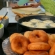 The Cook Rolls out the Dough and Fry Donuts - VideoHive Item for Sale