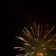 Fireworks in Yellow and Red Colors - VideoHive Item for Sale