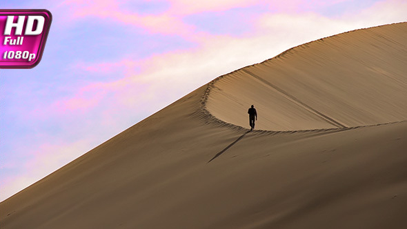 Climbing the Sand Dune