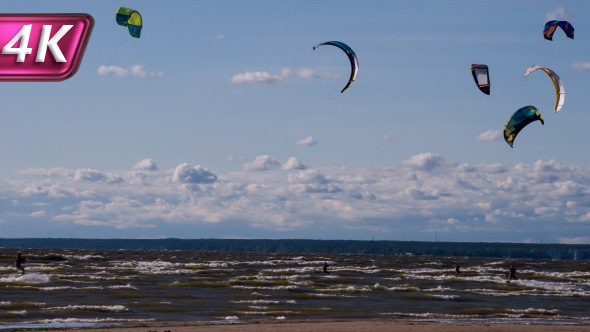 Soaring Kiteboardings