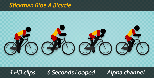 Stickman Ride A Bicycle alt