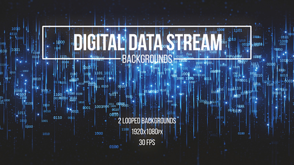 Digital Data Stream Backgrounds