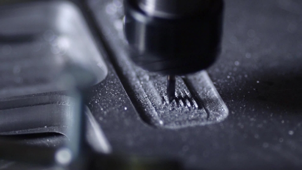 Logo Cutting on Aluminum Plate