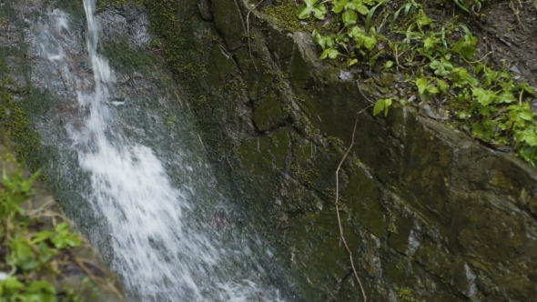 River Flows Over Rocks