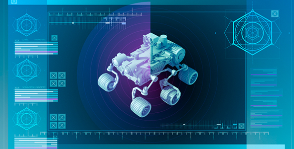 Computer Interface With Rover And Instruments alt