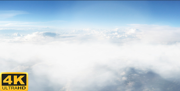4K Flying Through Clouds alt