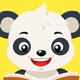 Panda Bear Reading a Brown Book - GraphicRiver Item for Sale